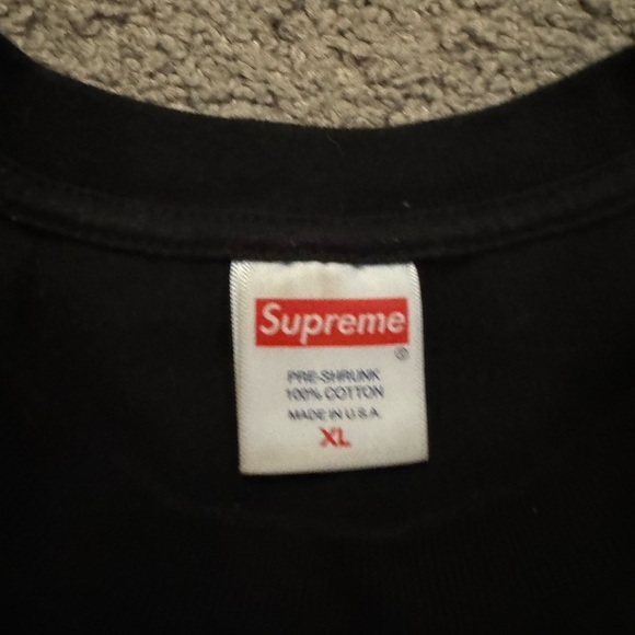 Supreme Venus tee Fw17 black - Picture 2 of 2